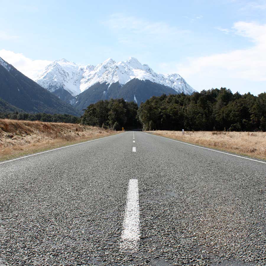 Driving to Milford Sound