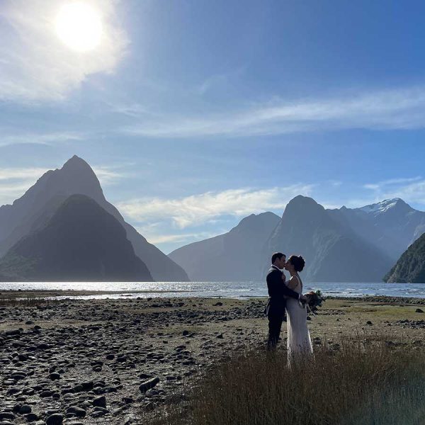 Getting Married at Milford Sound